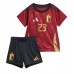 Echipament fotbal Belgia Arthur Vermeeren #23 Tricou Acasa European 2024 pentru copii maneca scurta (+ Pantaloni scurti)